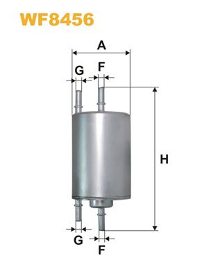 WIX FILTERS Топливный фильтр WF8456